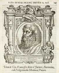 Milaan, Biblioteca Braidense, Vite de piv excellent, Giorgio Vasari 1568, Giovan Francesco Penni genaamd Il Fattore