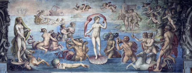 De geboorte van Venus, 1556-1557