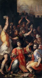 Het martelaarschap van de heilige Stefanus, 1571
