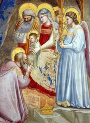 De aanbidding der koningen (detail)