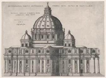 Speculum Romanae Magnificentiae: St. Pieter, 16e eeuw