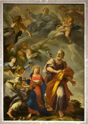 Sint Jozef met het kind Jezus