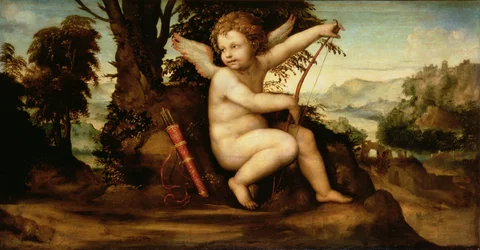 Cupido in een Landschap, c.1510