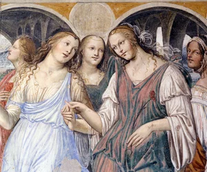 Florent stuurde prostituees naar het klooster (detail)