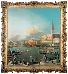 De Bucintoro bij de Molo, Venetië, op Hemelvaartsdag