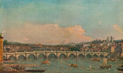 Westminster Bridge, ca. 1746