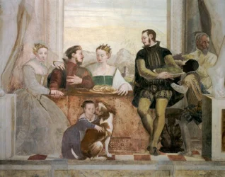 Caldogno, Villa, Het Banket / Fasolo
