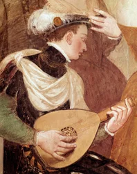 Dansuitnodigingen (detail)