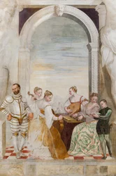 Het Concert, Hoofdzaal, ca. 1570