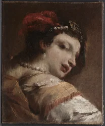 Hoofd van een vrouw, ca. 1739