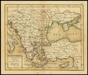 1762 kaart - Europees Turkije
