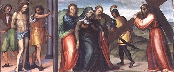 De Geseling van Christus en De Weg naar Calvarie