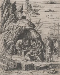 De graflegging van Christus