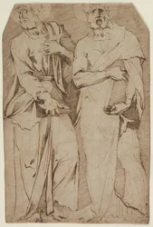 Twee Staande Heiligen, 1563-1572