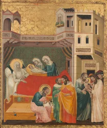 De geboorte, naamgeving en besnijdenis van Sint Jan de Doper
