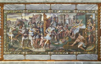 Ulysses en Ajax strijden om de wapenrusting van Achilles voor de rechtbank, Ulysses Hall
