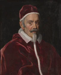 Portret van paus Alexander VII
