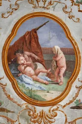 Gastverblijven, de kamer van de putti: "De vermomming"
