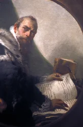 Tiepolo kunstwerk, Accademia de Concordi, Rovigo, Veneto, Italië