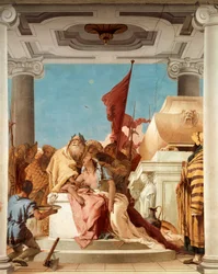 Het offer van Iphigenia (detail)