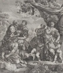 Allegorisch Tafereel met een Offerlam, 1640-70