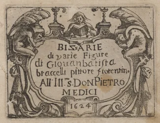Titelpagina voor "Bizzarie di varie Figure"