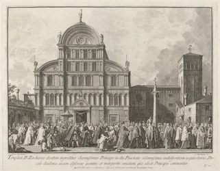 Bezoek van de Doge aan San Zaccaria op Paaszondag