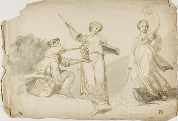 Thalia, Clio en Melpomene