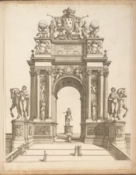 Triomfboog ter ere van paus Clemens X