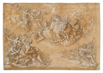 De val van Phaeton