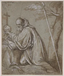 Sint Bernardus in boetedoening