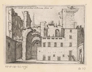 Resten van het Serapeum te Rome