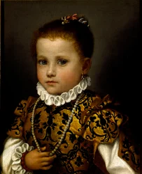 Portret van een klein meisje