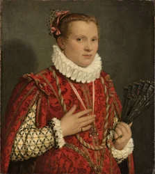 Portret van een jonge vrouw