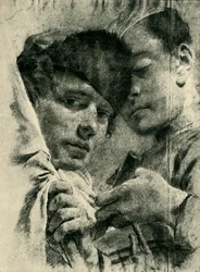 Tamboer en vaandeldrager, vroeg-midden 18e eeuw, 1943
