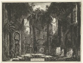 Academie in de Villa Adriana te Tivoli