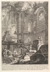 Camera sepolcrale uitgevonden en getekend volgens de gewoonte en oude pracht, ca. 1750