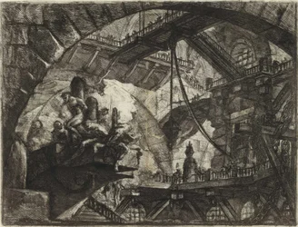 Uit de serie De denkbeeldige gevangenissen