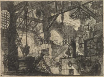 Uit de serie De denkbeeldige gevangenissen