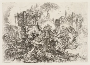 Groteschi: Ruïnes met slangen