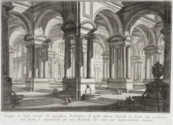 Prachtige architectonische ruimte
