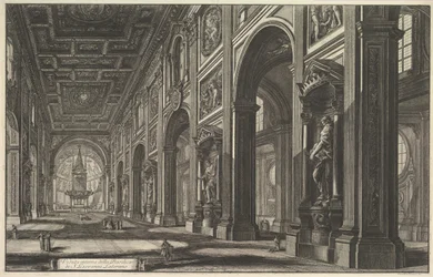 S. Giovanni in Laterano. Interieur