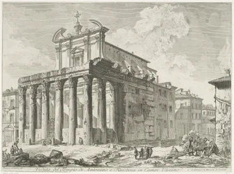 Tempel van Antoninus en Faustina te Rome