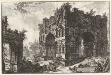 Tempel genaamd volksmond van Janus. Een boog genaamd van de