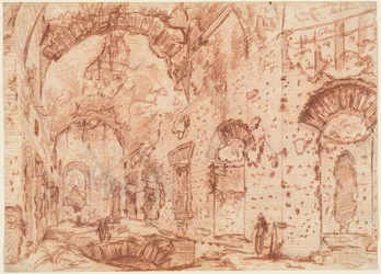 De Canopus van de Villa Adriana in Tivoli