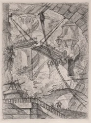 De Ophaalbrug, uit Carceri d