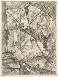 De ophaalbrug, uit Carceri d