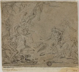 Familie van Darius voor Alexander