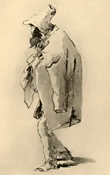 Baardige man, midden 18e eeuw, 1928
