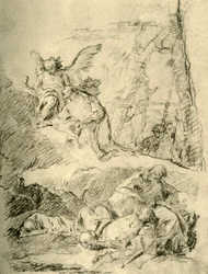 Christus op de Olijfberg, midden 18e eeuw, 1928